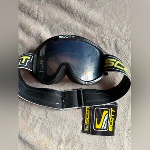 Scott Black and Yellow Vintage Eyeball Goggles